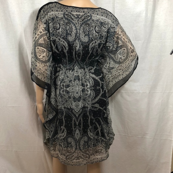 Speed Control New York Scarf Dress Elastic Waist - Picture 4 of 8